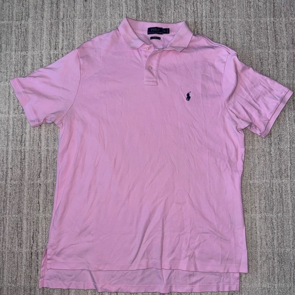 Ralph Lauren Other - Excellent Condition Ralph Lauren Custom Fit Polo Shirt Pink Size XL